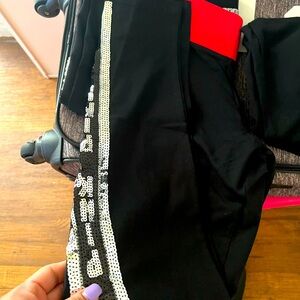 New leggings large size pink